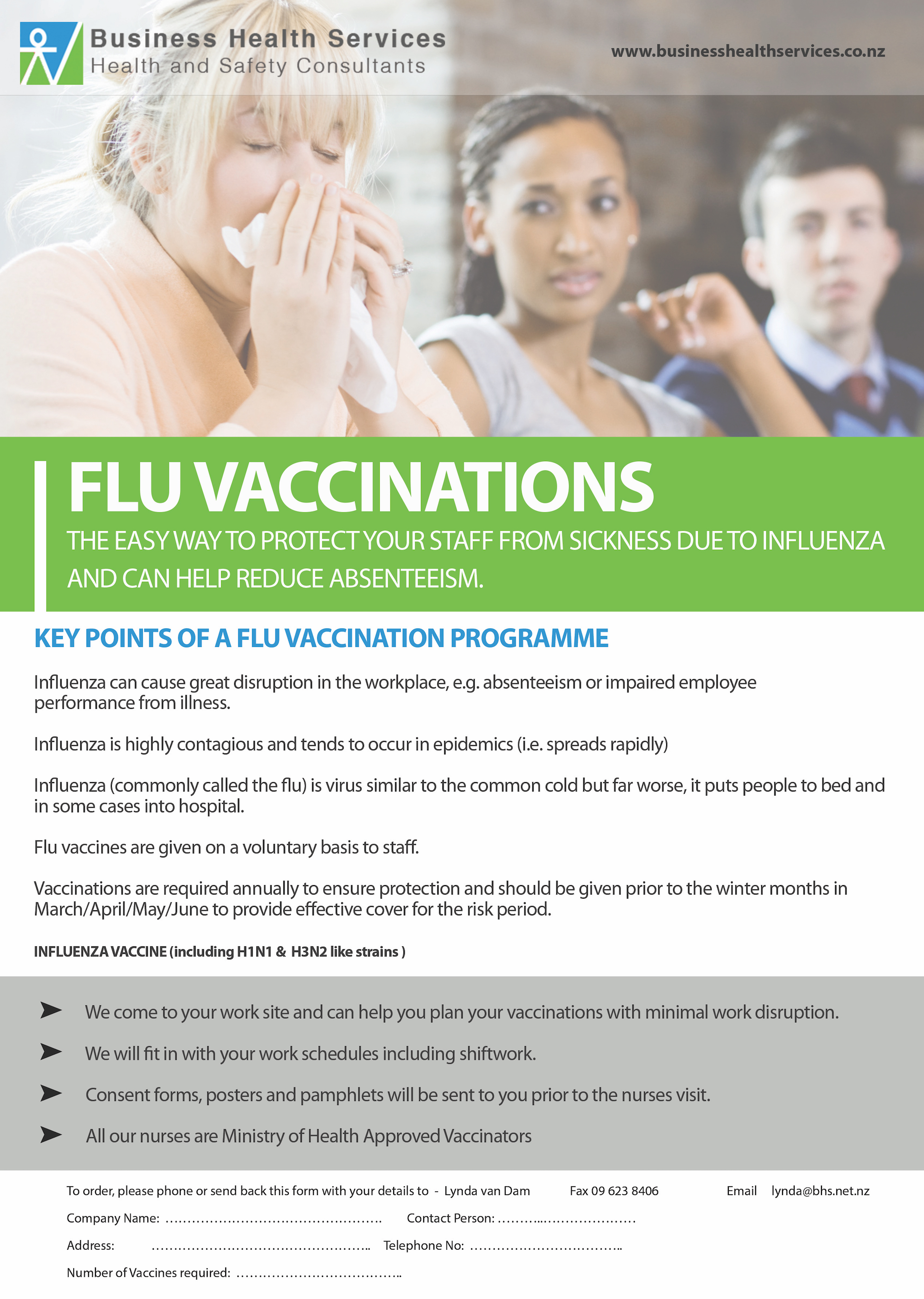 Influenza (FLU) Can Be Serious - Get Vaccinated with Us